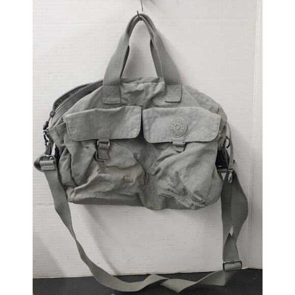 Kipling Big Tote Nylon Diaper Bag Adjustable Strap - Picture 1 of 6